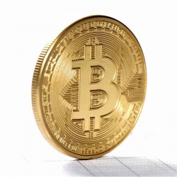 BitCoin coin - gold