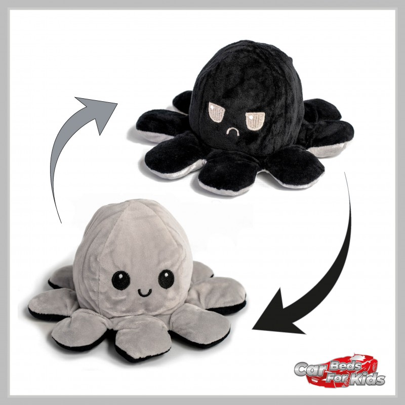 Pulpo reversible negro on sale y gris