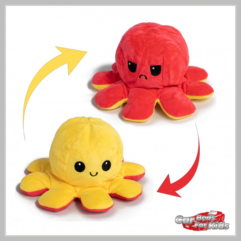 Pulpo reversible store amarillo y rojo