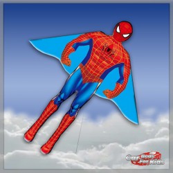 Flying kite Spiderman