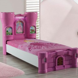 Łóżko Castle Princess - PINK