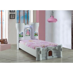 Bed Castle Princess - BLANC
